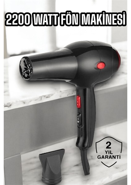 Soğuk ve Sıcak Üfleme Özellikli Ac Motorlu Saç Kurutma Makinesi - M584B999-N72584 fiyatları