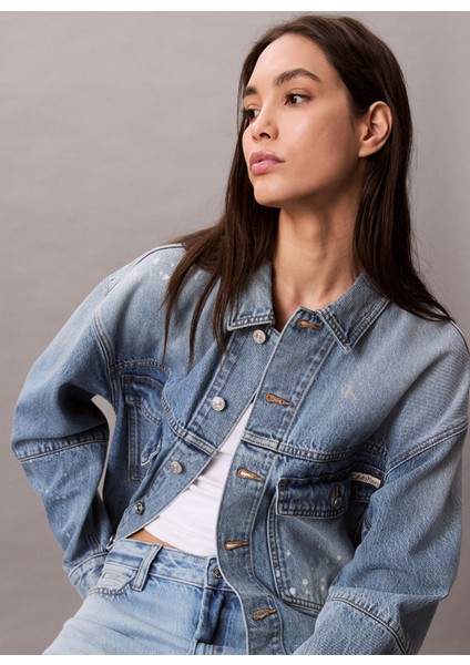 Mavi Kadın Standart Denim Ceket LV047C730GX0N fırsatları