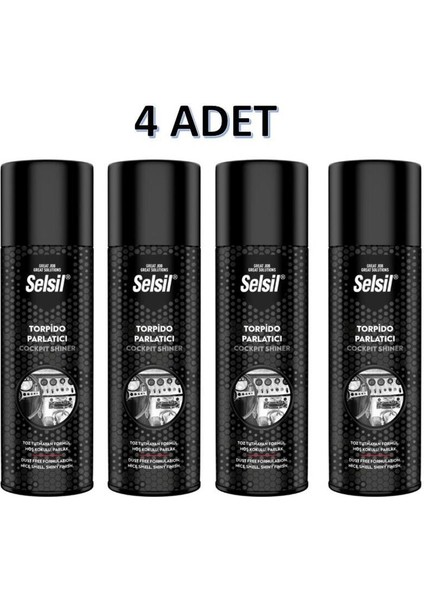 Torpido Parlatıcı Sprey 200 ml 4 Adet