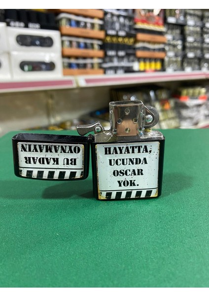 Ucunda Oscar Yok Yazılı Benzinli Çakmak fiyatları