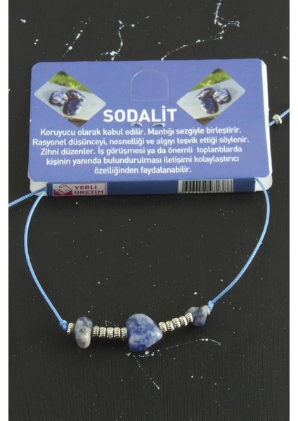 Kalp Karışık Doğaltaş Bileklik modelleri