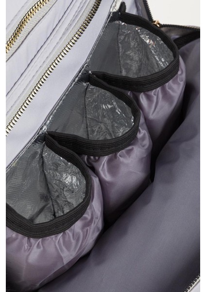 Arya Bondit Hafif Kumaş Anne Bebek Bakım Çantası Termoslu Biberon Cepleri Puset Askılı fiyatları