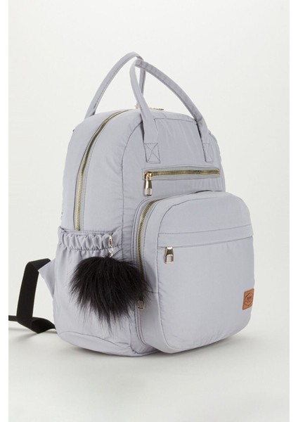 Arya Bondit Hafif Kumaş Anne Bebek Bakım Çantası Termoslu Biberon Cepleri Puset Askılı fırsatları