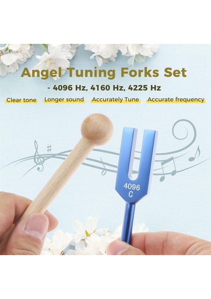 Diyapazon Seti 4096/4160/4225 Hz Ses Iyileştirme, Enstrüman, B (Yurt Dışından) modelleri