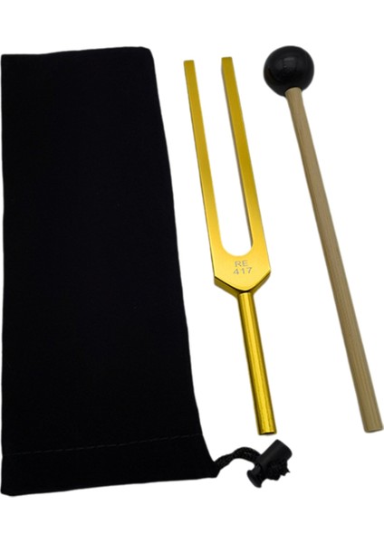 Alüminyum Alaşımlı Diyapazon Seti Ses Terapi Enstrümanı RE417HZ (Yurt Dışından)