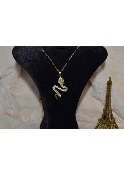 Premium Yılan Figürlü Çelik Kolye indirimleri