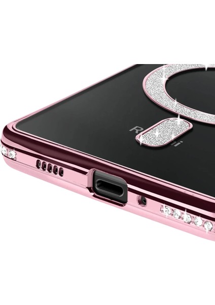 Rdbydn Newface Xiaomi Redmi 14C Joke Simli Magneticsafe Kılıf - Pembe modelleri