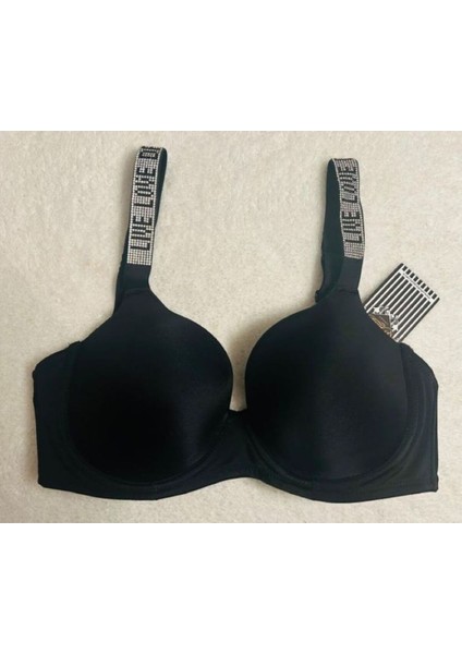 Işıltılı Askılı Bra Foam Cup 8830 Siyah fiyatları