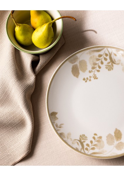 Andela 6 Kişilik 24 Parça Yemek Takımı - Bej