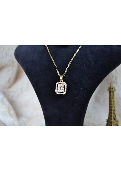 Premium Baget Çelik Kolye