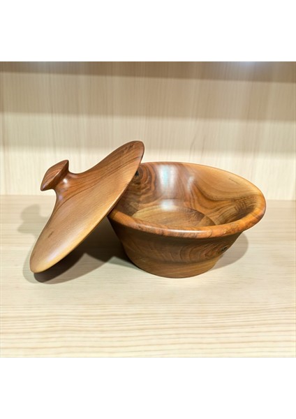 🌰✨ El Yapımı Ceviz Ağacından Ahşap Şekerlik fiyatları