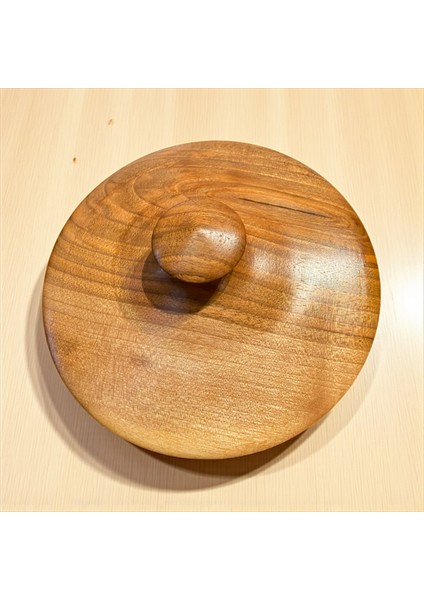 🌰✨ El Yapımı Ceviz Ağacından Ahşap Şekerlik