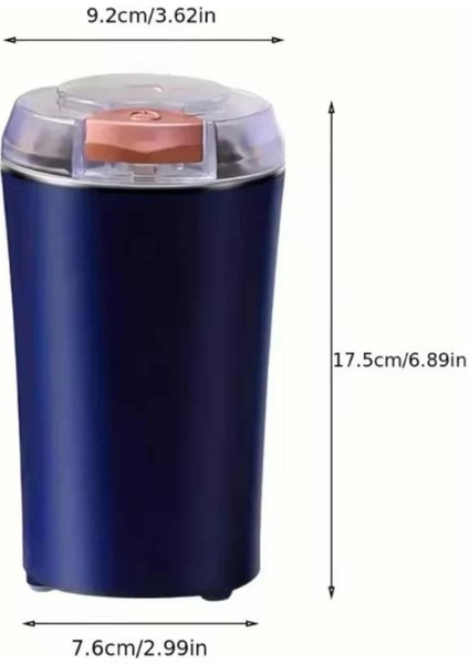 Kahve ve Baharat Öğütücü Kolay Temizlenebilir Paslanmaz Çelik Taşınabilir - M579R881-K60579 fırsatları