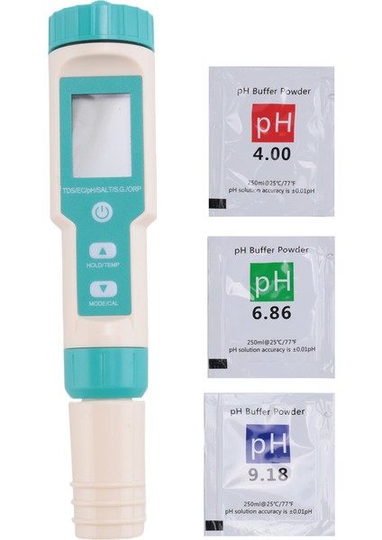 Ph/tds/ec/orp/tuzluluk/sg/sıcaklık Ölçer Arka Aydınlatmasız (Yurt Dışından) modelleri