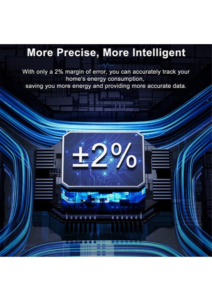 Tuya Wifi Akıllı Güç Ölçer Akım Trafosu Sensörü, 2ch (Yurt Dışından)