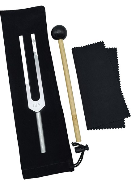 Alüminyum Alaşımlı Diyapazon, Silikon Çekiçli 417Hz Diyapazon (Yurt Dışından)