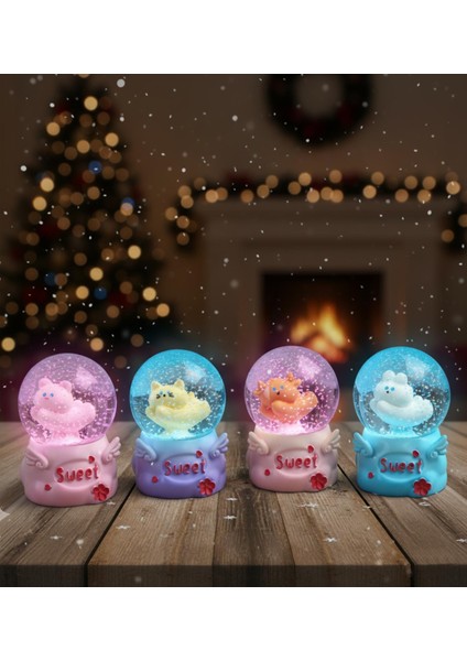 Mini Işıklı Sevimli Hayvan Kar Küresi fiyatları