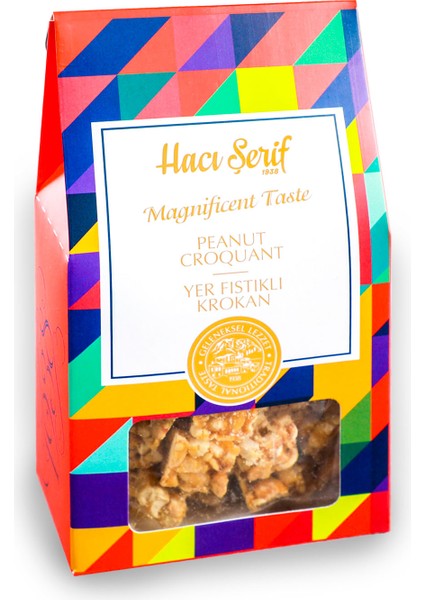 Yer Fıstıklı Krokan 150G (Dik Kutu)