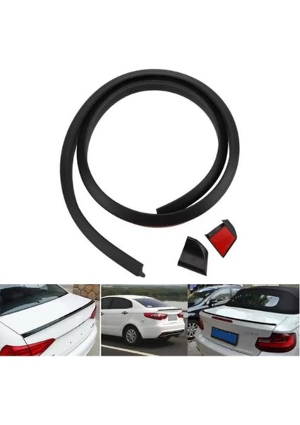 Her Araca Uygun Üniversal M3 Parlak Siyah Bagaj Spoiler fiyatları