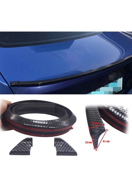 Her Araca Uygun Üniversal M3 Parlak Siyah Bagaj Spoiler modelleri