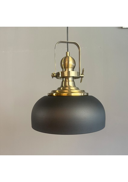 Siyah Rocha Metal Avize Eskitme Başlık Salon Masaüstü Mutfak Tekli Avize Lamba Aydınlatma fiyatları