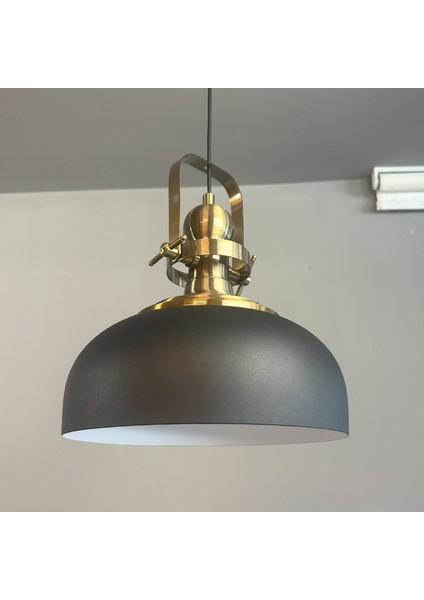 Siyah Rocha Metal Avize Eskitme Başlık Salon Masaüstü Mutfak Tekli Avize Lamba Aydınlatma modelleri