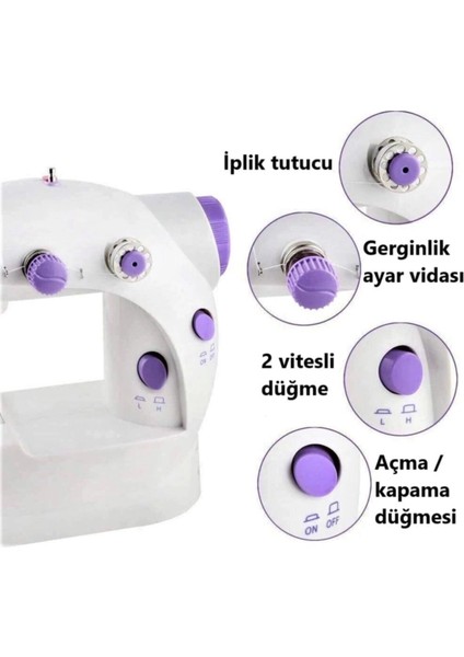 Mini Ev Dikiş Makinesi Pedallı Sewıng Machine indirimleri