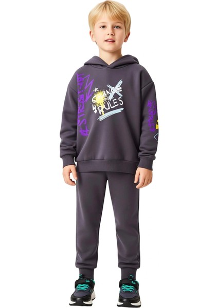 Genç Erkekler Için Oversize Kapüşonlu Örme Takım Kışlık Konfor ve Sokak Stili Kaliteli Şık fiyatları