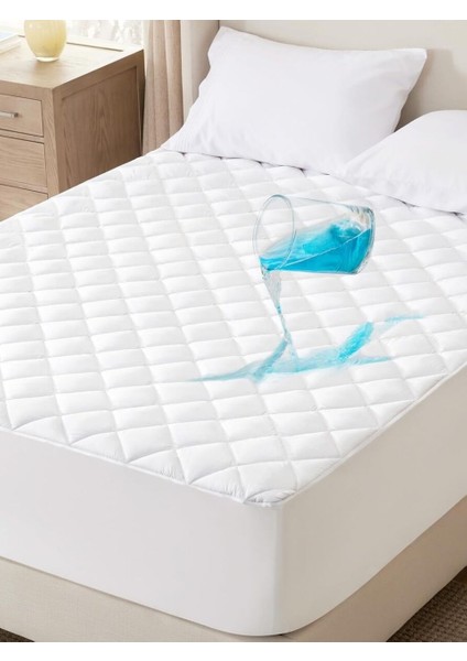 Fitted Kapitoneli Sıvı Geçirmez Alez 200X200 cm