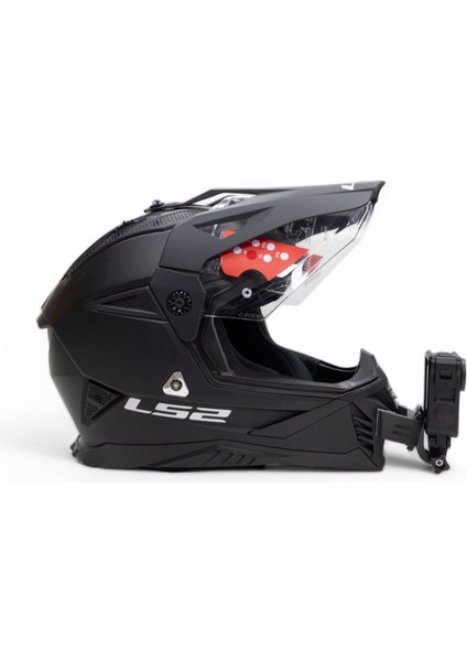 Tridium Works 3D Ls 2 Pioneer 2 Kask Için Aksiyon Kamerası Kask Çene Bağlantı Aparatı Chin Mount fırsatları