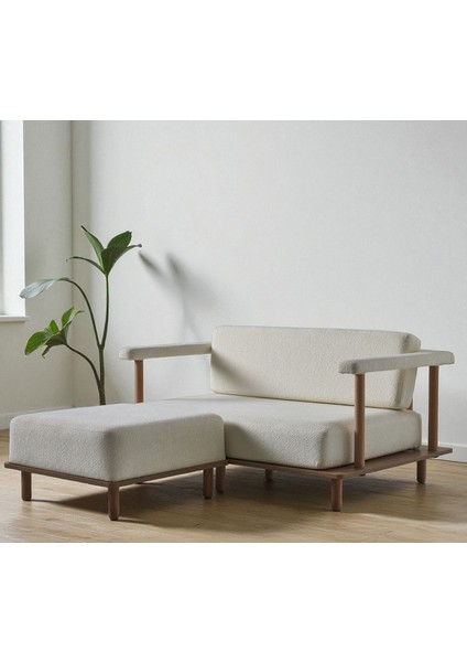 Pia Ikili Koltuk + Puf modelleri