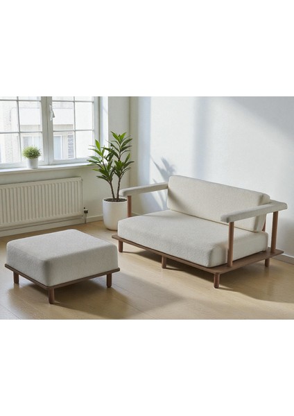 Pia Ikili Koltuk + Puf fırsatları