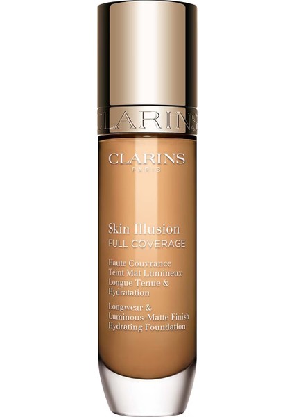 Skin Illusion Full Coverage - Yüksek Kapatıcı Cilt Bakım Fondöteni 112.5W - 30 ml
