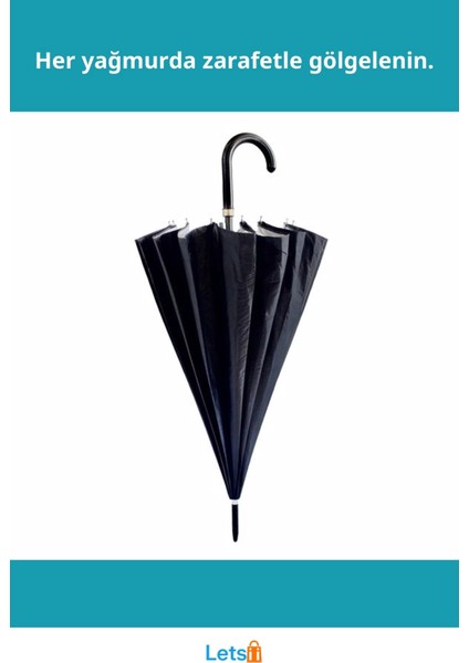 Lüks Dayanıklı Goretex 16 Telli Baston Şemsiye fiyatları