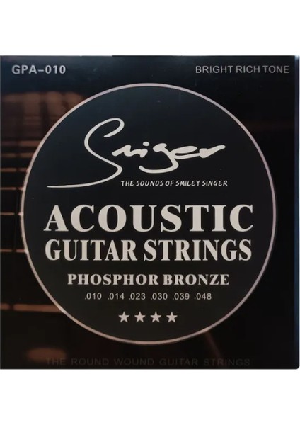 GPA-010 Akustik Gitar Teli