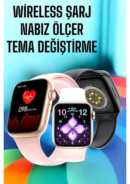 Akıllı Saat Amoled Ekran Gps ve Uyku Takibi Bluetooth Bağlantılı - N889J696-M96889 modelleri