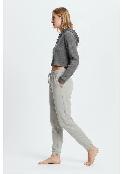 Jogger Paça Eşofman Altı Gri 3013 indirimleri