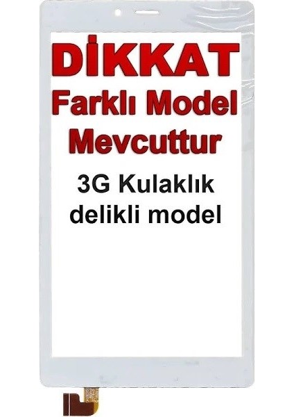 Alcatel Uyumlu Onetouch Pixi 4 8063 Dokunmatik Ön Cam (LWGB07000380)