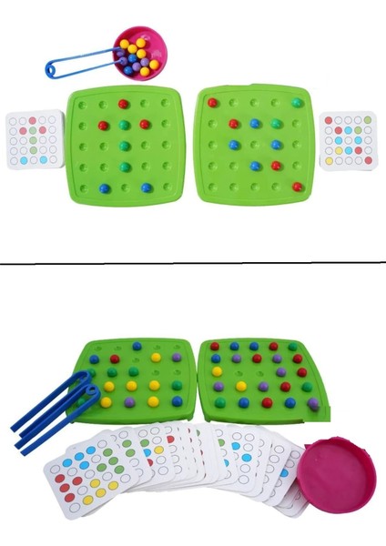 Minik Boncuklar Eğitici Boncuk Dizme Kutu Oyunu 3+ Yaş Aktivite Oyunu Eğlence Kutusu modelleri