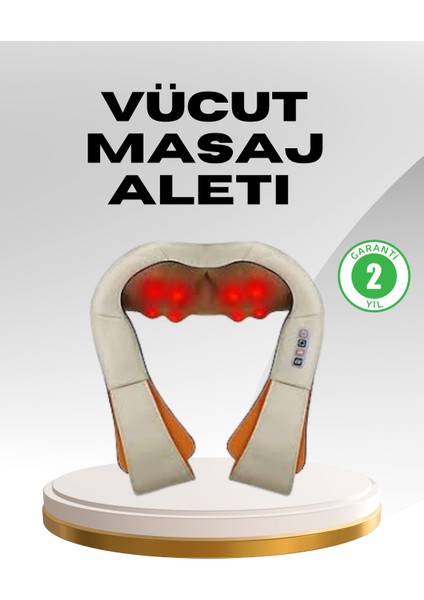 Ovmalı Kas Gevşetici Masaj Cihazı – Boyun Omuz ve Sırt Için Derin Etki - M604K353-R08604