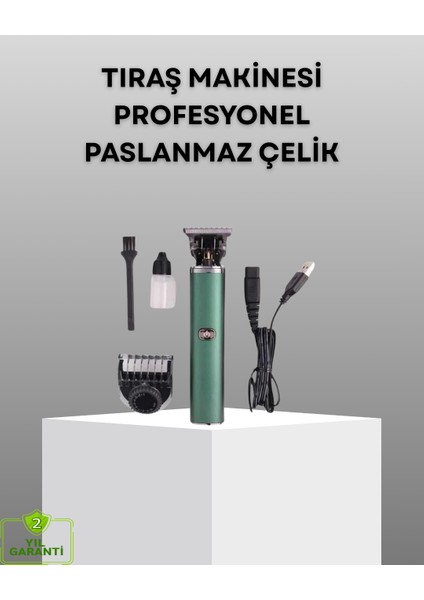 Profesyonel Şarjlı Tıraş Makinesi – 180 Dakika Kullanım 2.5 Saat Hızlı Şar - M375B893-N08