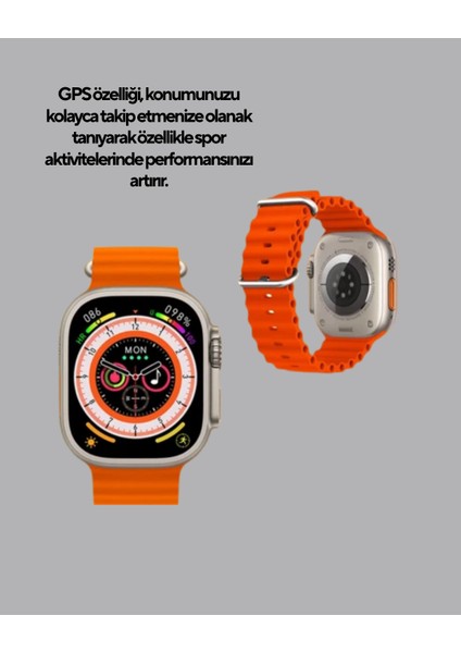 Kordonlu Akıllı Saat – Sesli Görüşme Gps Nabız ve Uyku Takibi - M770R903-K98770 fiyatları