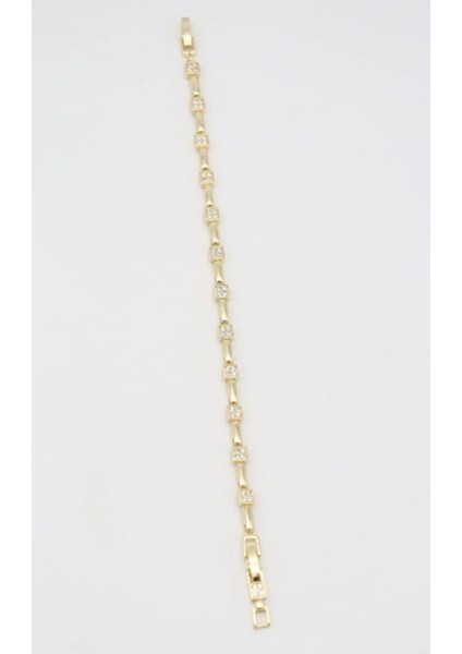 Gleamix 14 K Zirkon Bileklik