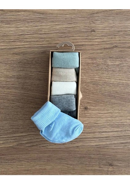 5 Li Bebek Çorap