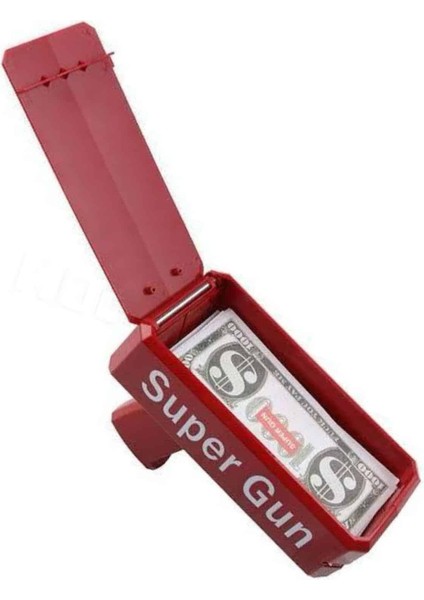 Kırmızı Çocuklara Özel Para Fırlatma Makinesi Para Saçma Tabancası - M755R225-K82755 fırsatları