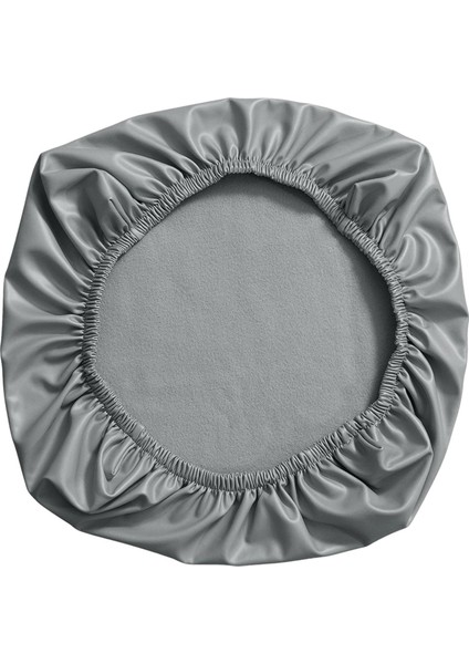 Sandalyesi Bilgisayar Sandalyesi Slipcovers Gerilebilir Gri (Yurt Dışından)