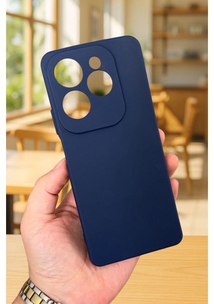 Infınıx Hot 40 Pro Uyumlu Silikon Darbe Emici Klasik Korumalı Rubber Kılıf