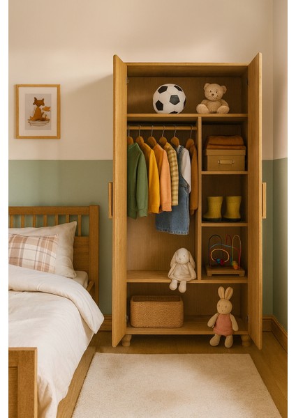 Ege 2 Kapaklı Mdf Dolap | Rehau Kaplama Kapaklar | Ağaç Ayaklar | Üstün Kalite-Uzun Ömürlü Kullanım modelleri