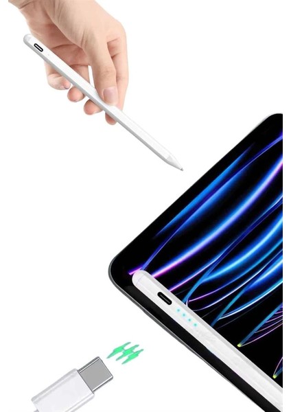 Dokunmatik Kalem Tablet Kalemi Çizim Stylus Kalem Yedek Uçlu fırsatları