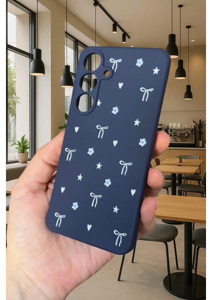 Samsung Galaxy S25- Mini Fiyonk Desenli Silikon Darbe Emici Klasik Korumalı Rubber Kılıf modelleri